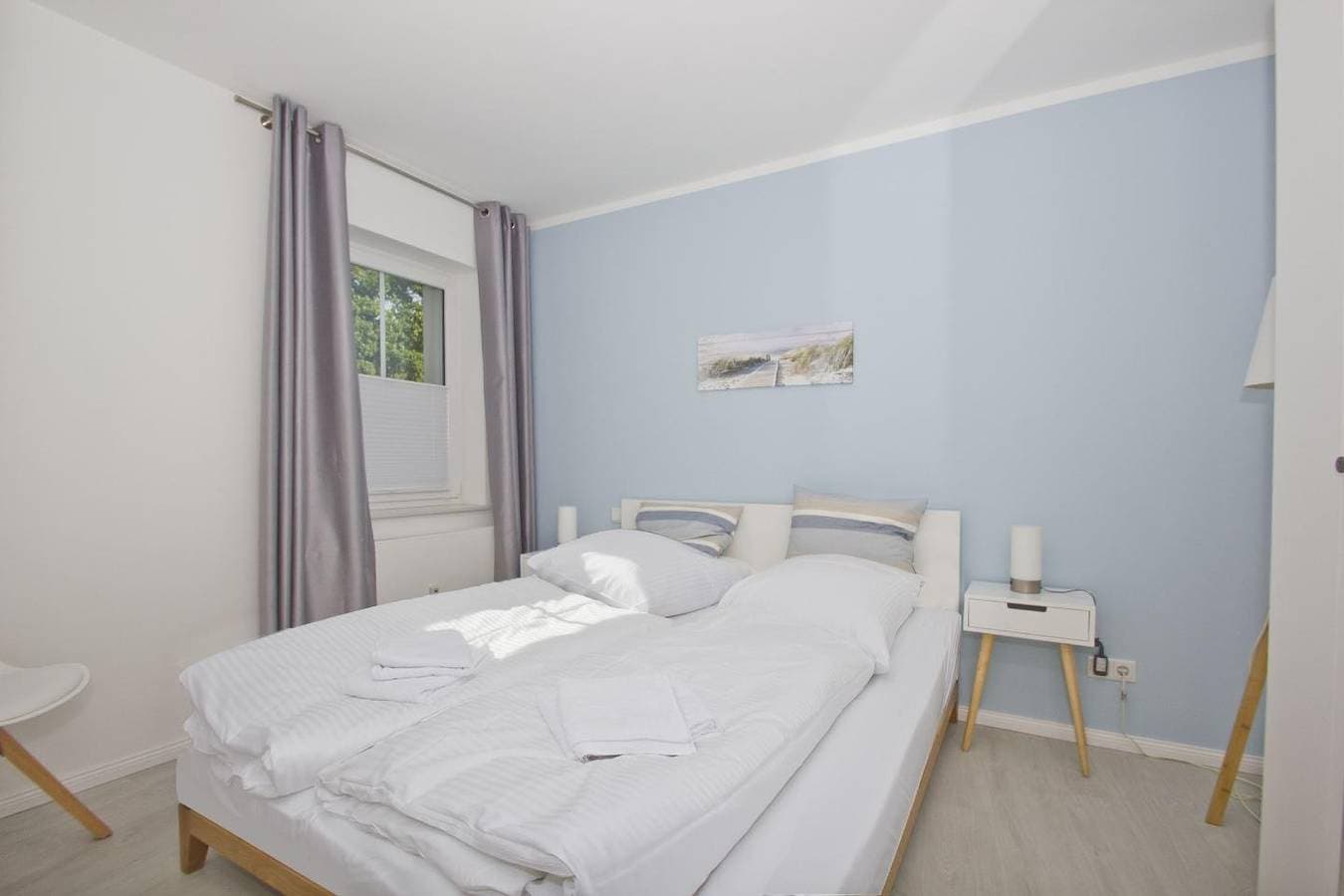 Foto 8 von 20: Moderne Ferienwohnung mit eigener Terrasse - Haus Inselwind FeWo MEERzauber