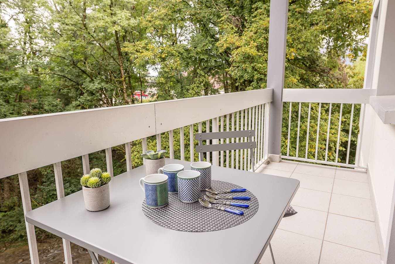 Foto 4 von 21: Ferienwohnung für 4 Personen mit Balkon