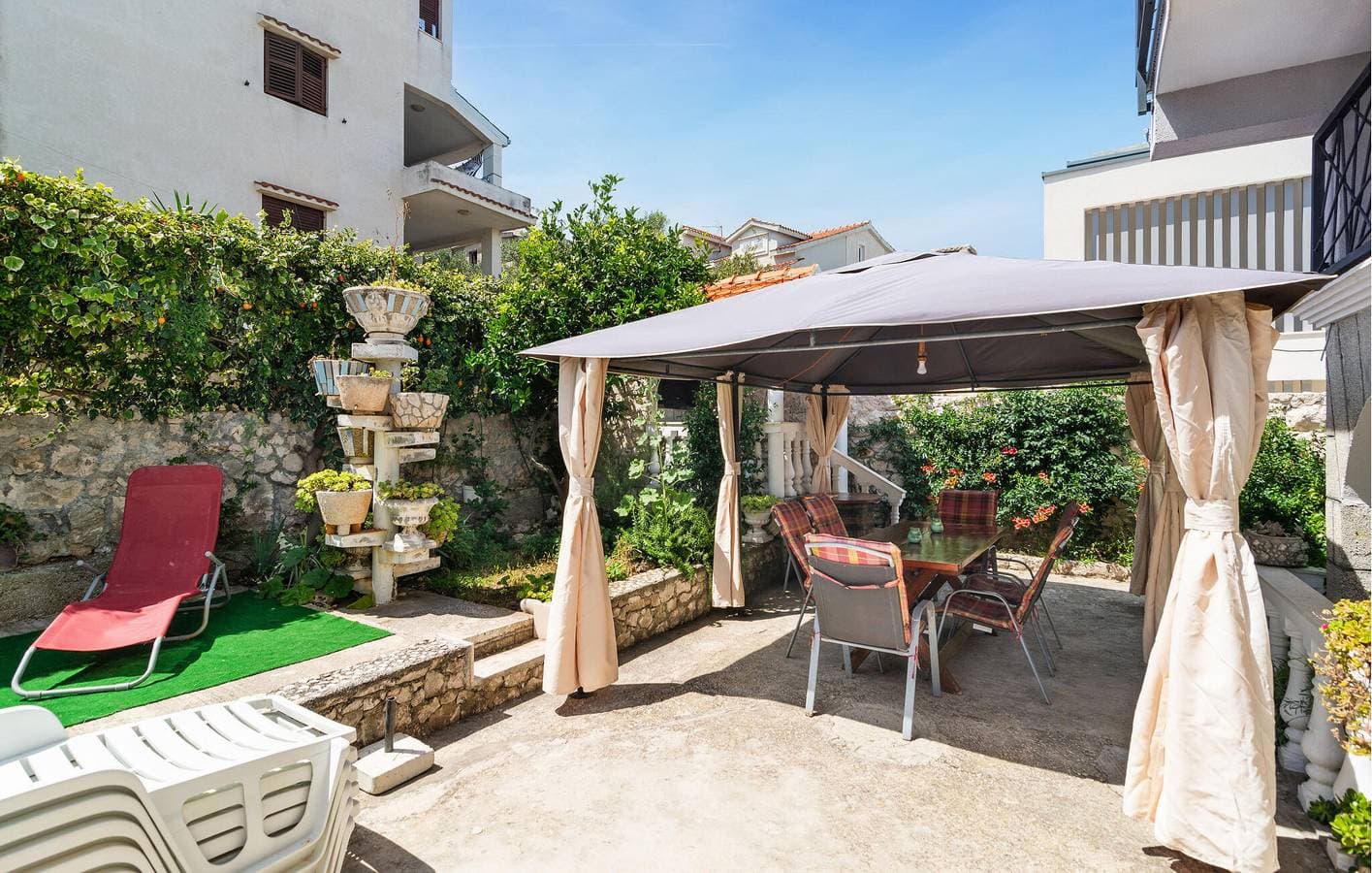 Foto 7 von 34: Ferienwohnung mit Meerblick, Terrasse, WLAN und Parkplatz in der Nähe von Kanica