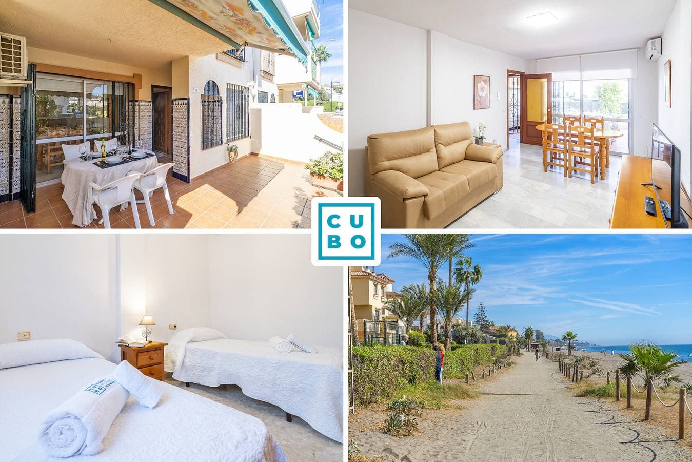 Cubo's First Line Beach Las Gaviotas Apartment 1