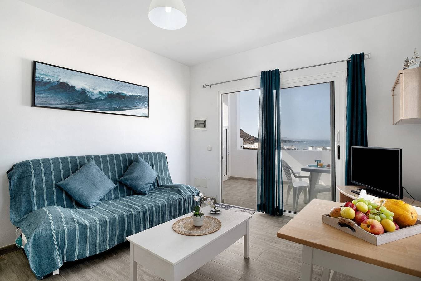 Foto 2 von 22: Ferienhaus "Viviendas El Pescador - Ancla" mit Meerblick, privater Terrasse & WLAN