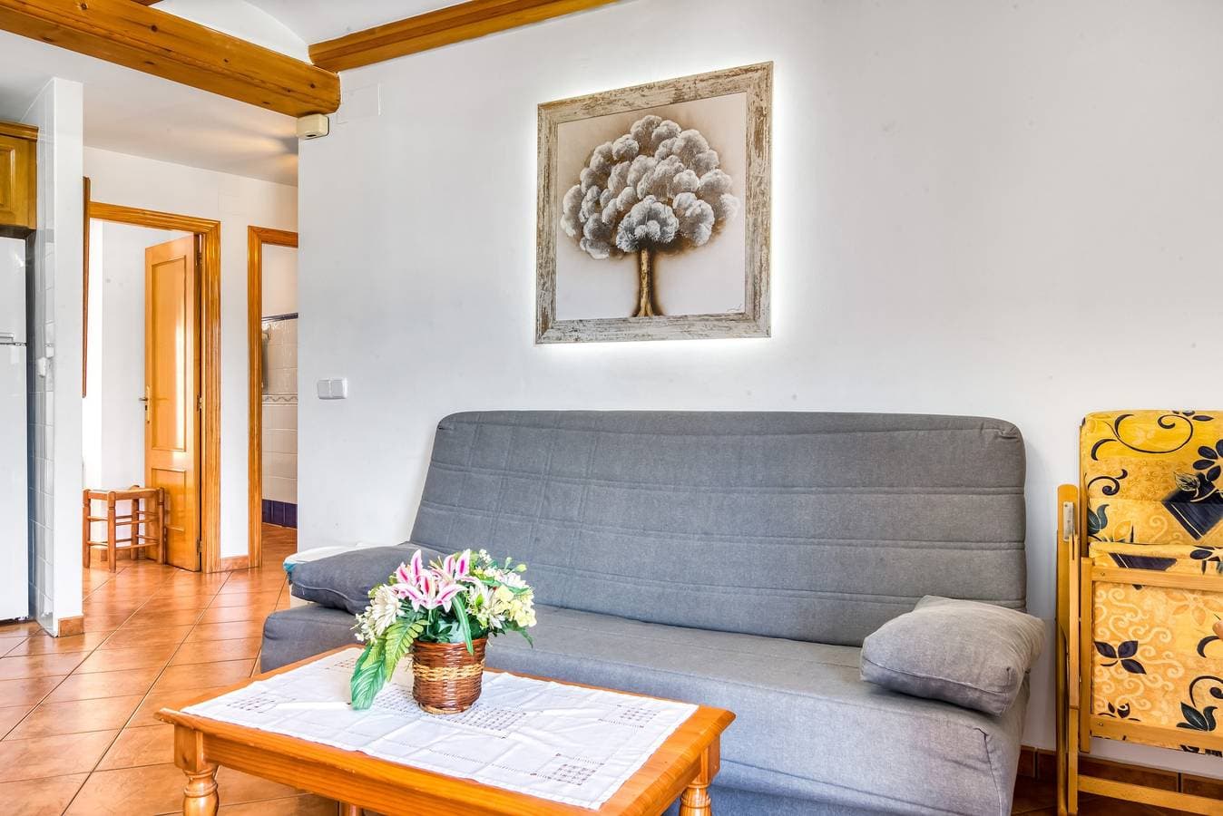 Foto 5 von 31: Ferienwohnung 'Segaria' mit Bergblick, Wi-Fi und Klimaanlage