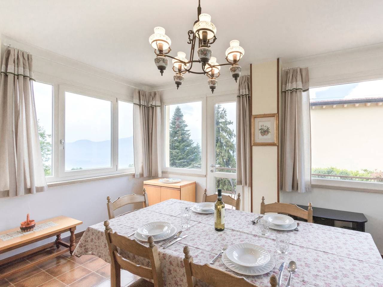 Foto 7 von 29: Hell und mit Garten – Apartment San Zeno di Montagna