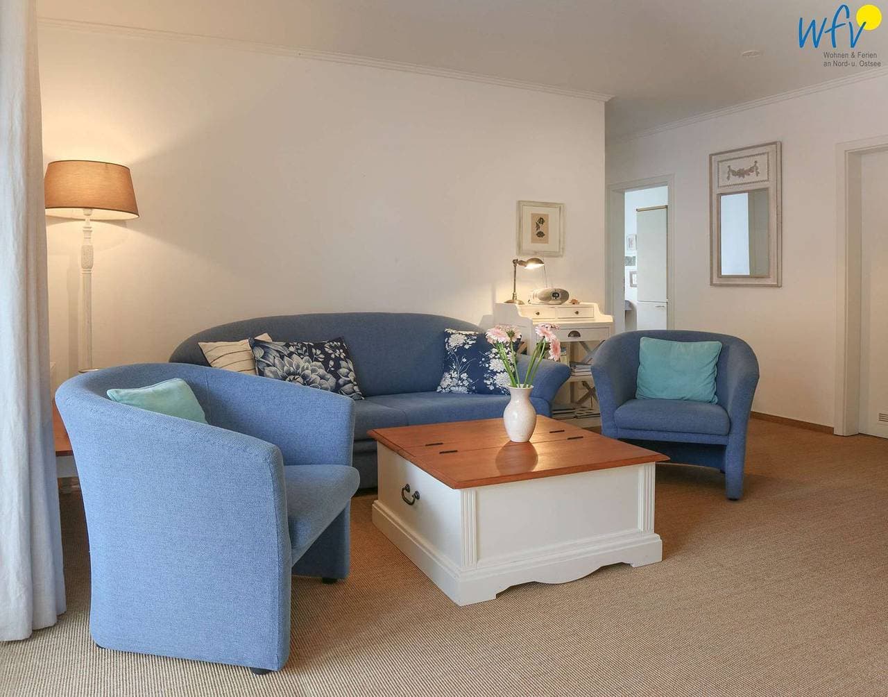 Foto 4 von 24: Entspannte Auszeit in der Villa Mönchgut Ferienwohnung 6 in Binz genießen