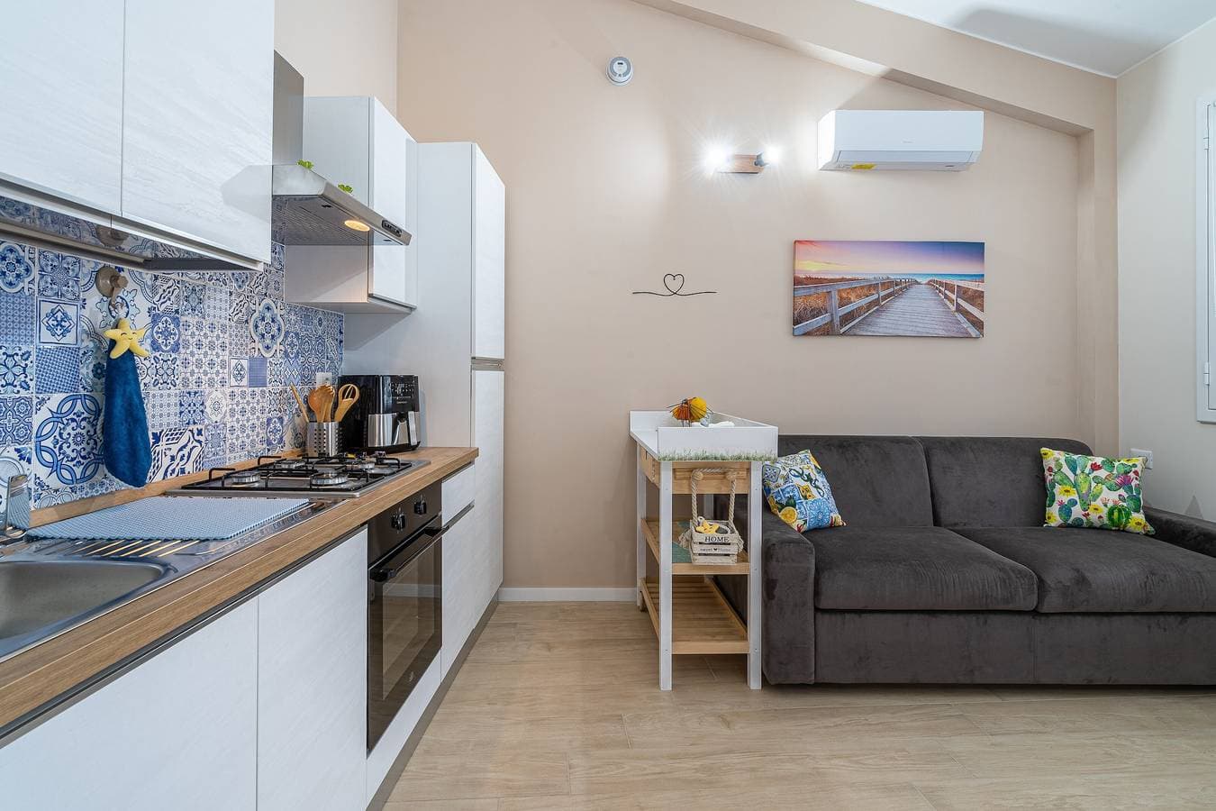 Foto 5 von 26: Villa 'Benvenuti Al Sud' mit privater Terrasse, privatem Garten und Klimaanlage