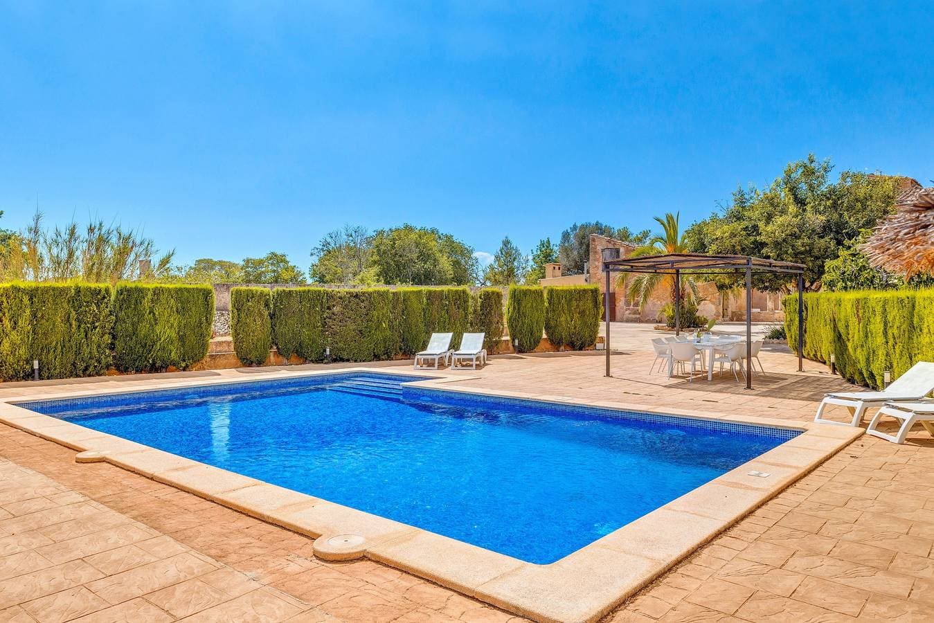 Foto 3 von 28: Wunderschöne Finca mit WLAN, Pool, Terrassen und Klimaanlage; Parkplätze vorhanden