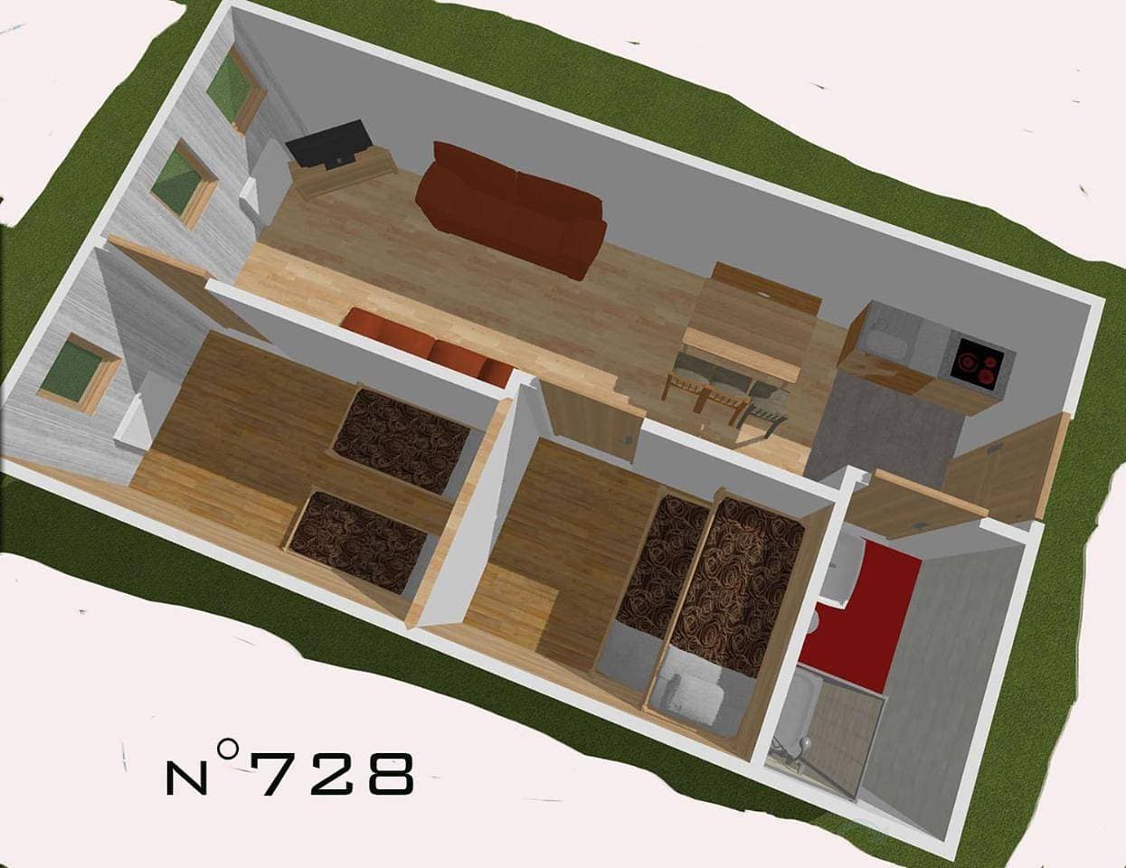 Foto 8 von 17: Two-Bedroom Apartment