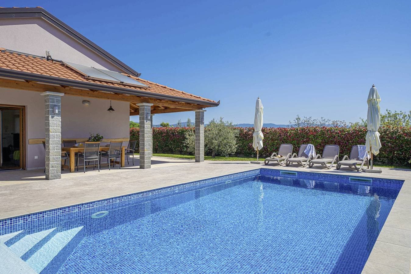 Foto 6 von 40: Villa Ingrid in Buzet  - Haus für 6 Personen