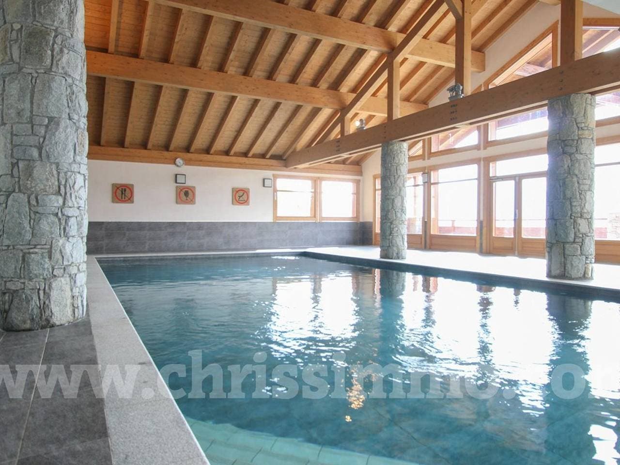 Foto 11 von 17: Duplex 4 Zimmer mit Hallenbad, Parkplatz, 8 Pers, nahe Les Saisies