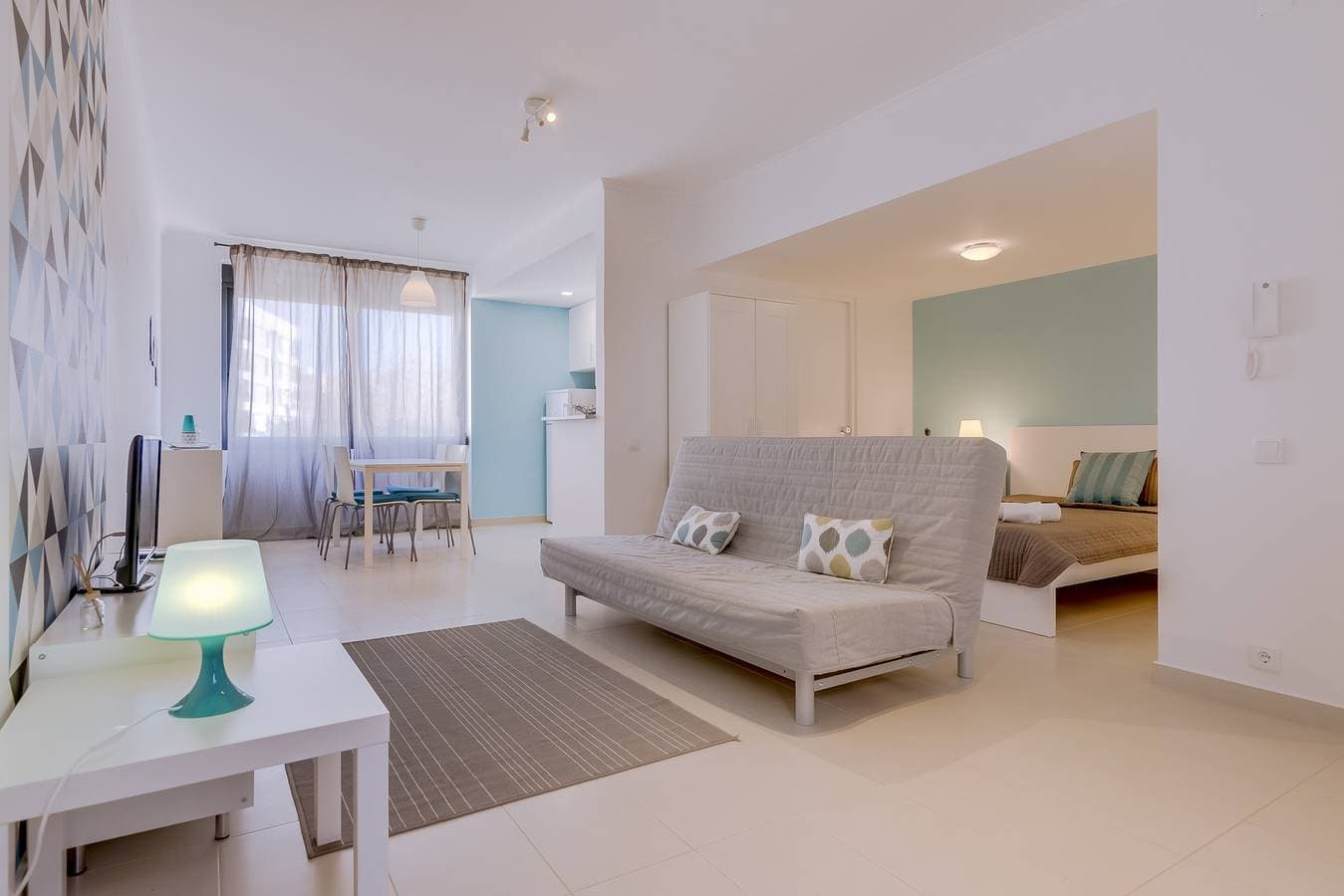 Blue Studio Apartment 1