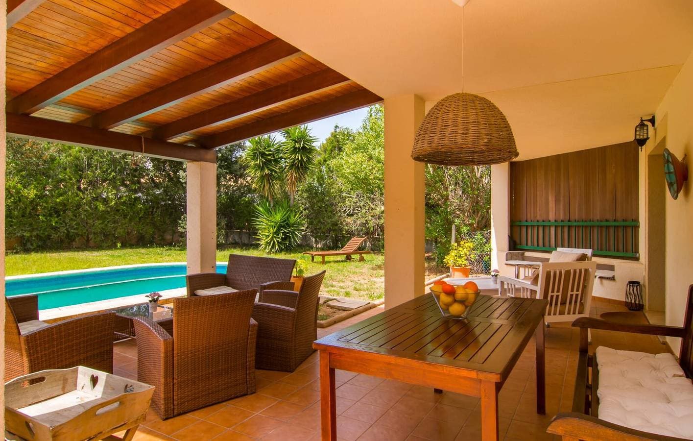 Foto 5 von 44: Apartment mit Meerblick, Terrasse, Pool und Grill, 2 km zum Strand