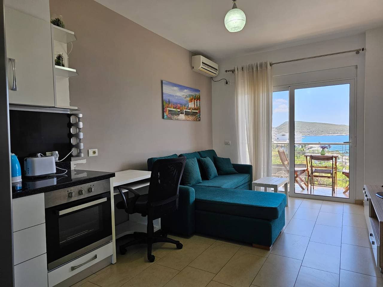 Foto 13 von 28: Ferienwohnung für 3 Personen mit Balkon