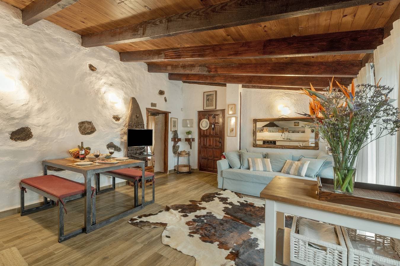 Foto 12 von 37: Ferienhaus 'Casa  Palmera' mit Meerblick, Teideblick und Vulkan-Garten