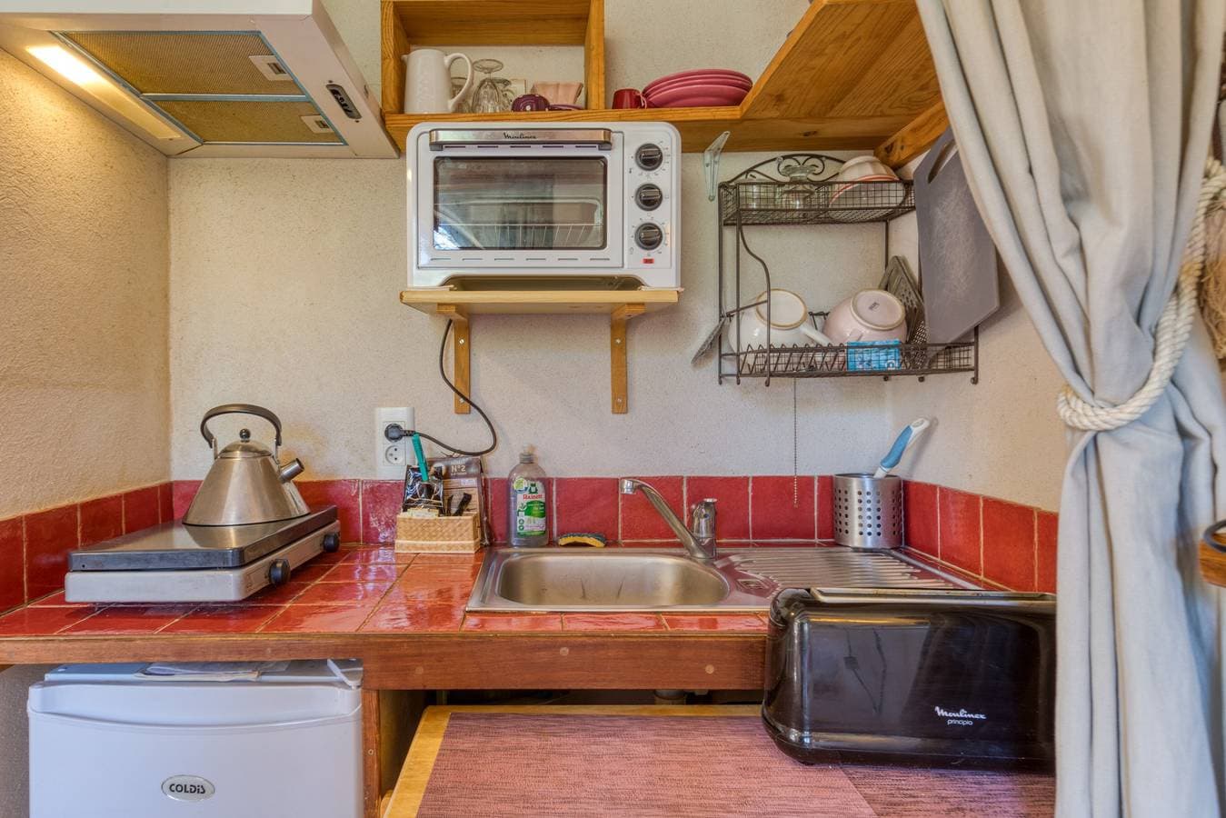 Foto 7 von 26: Gîtes du Bout du Monde: Bergblick und private Terrasse