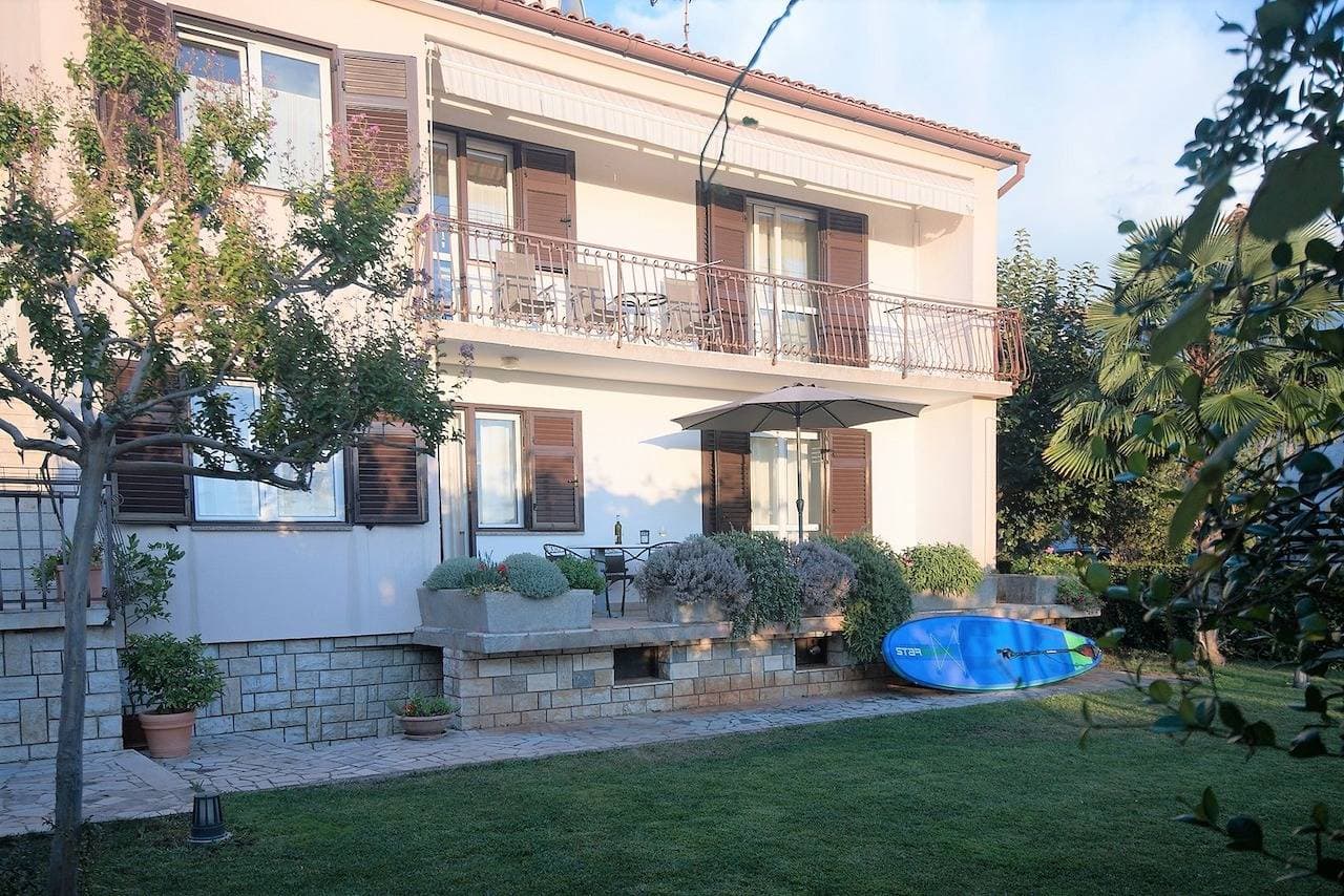 Ein-Zimmer-Ferienwohnung Sandra II mit Terrasse und Gartenblick
 1