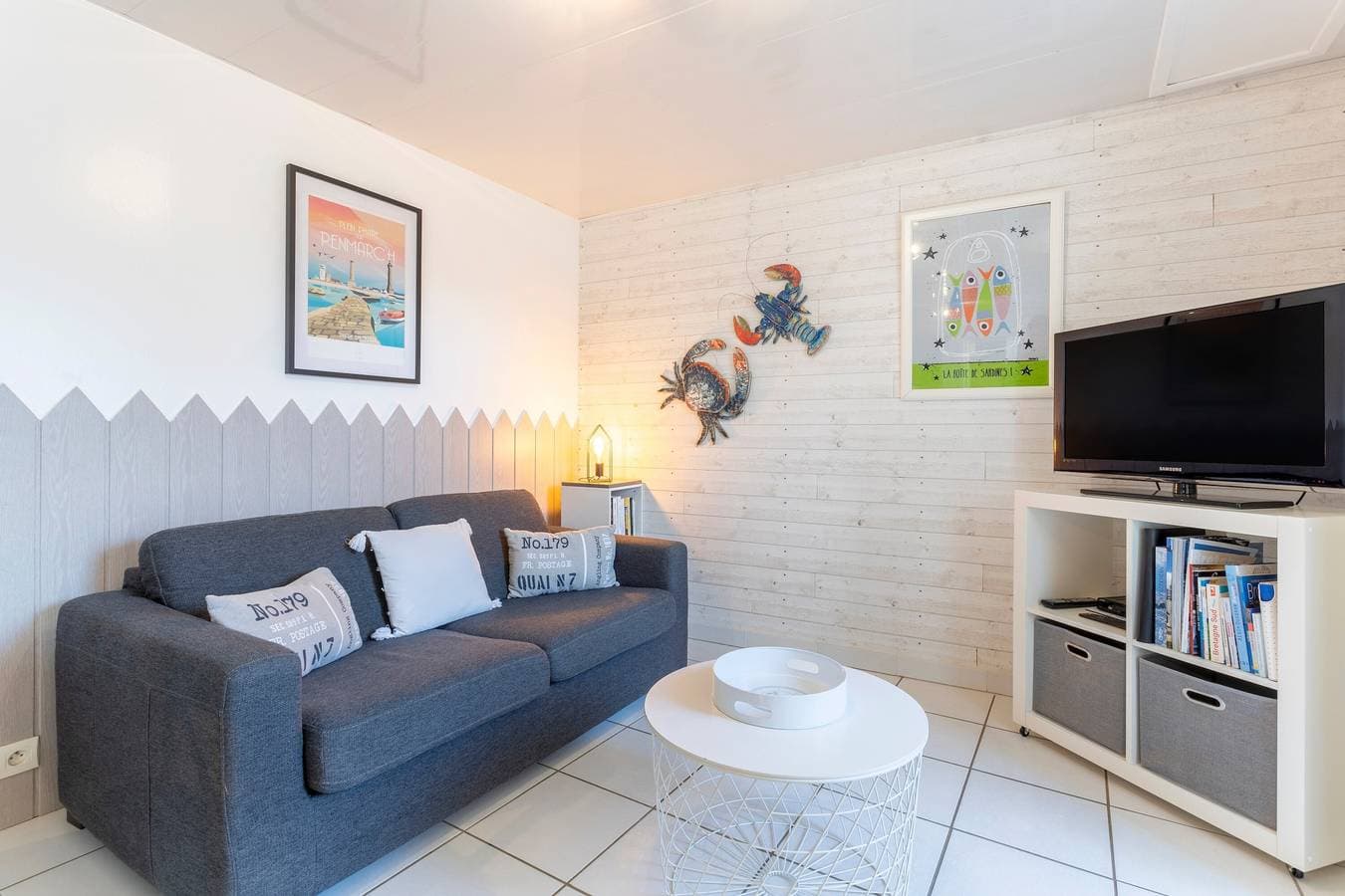 Foto 2 von 24: Ferienhaus 'Maison De Pêcheur 300m De La Mer' mit privater Terrasse und privatem Garten