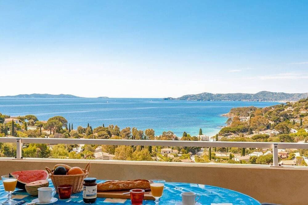 Gemütliche Wohnung mit Terrasse und Parkplatz in Lavandou 1