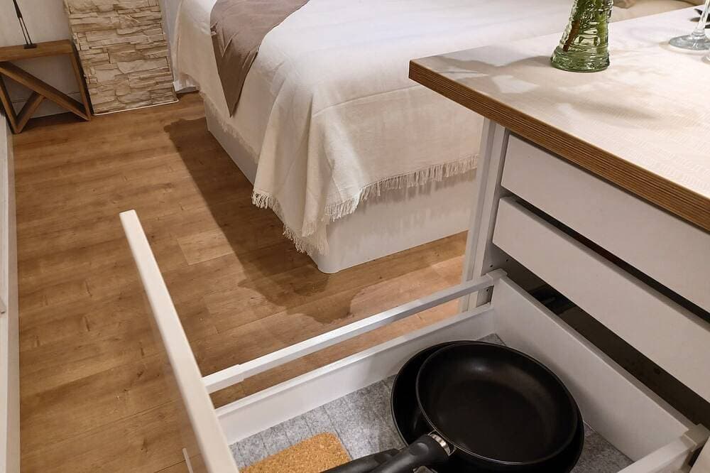 Foto 13 von 30: Fantastic central and romantic studio 5 min. from the beach-Wifi-Aire Acon.