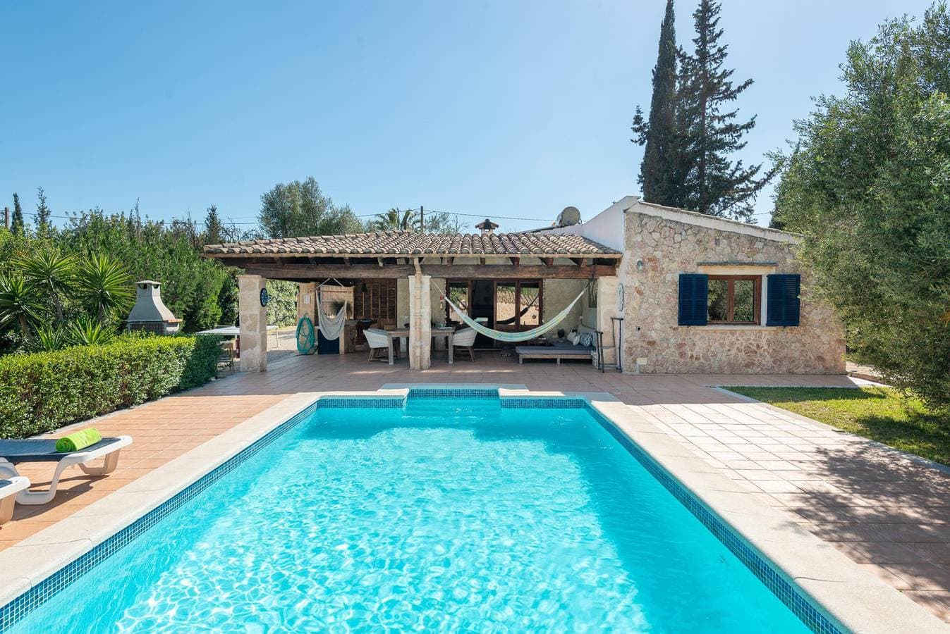 Ca Na Rosa - Ferienhaus mit privaten Pool in Campanet. WiFi gratis 1