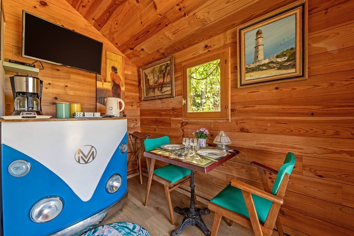 Foto 7 von 30: Chalet mit Meerblick, privatem Garten und Terrasse, 100 m vom Strand entfernt