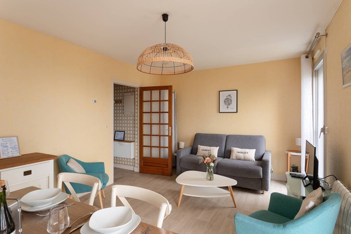 Foto 10 von 13: Ferienwohnung für 2 Personen mit Balkon