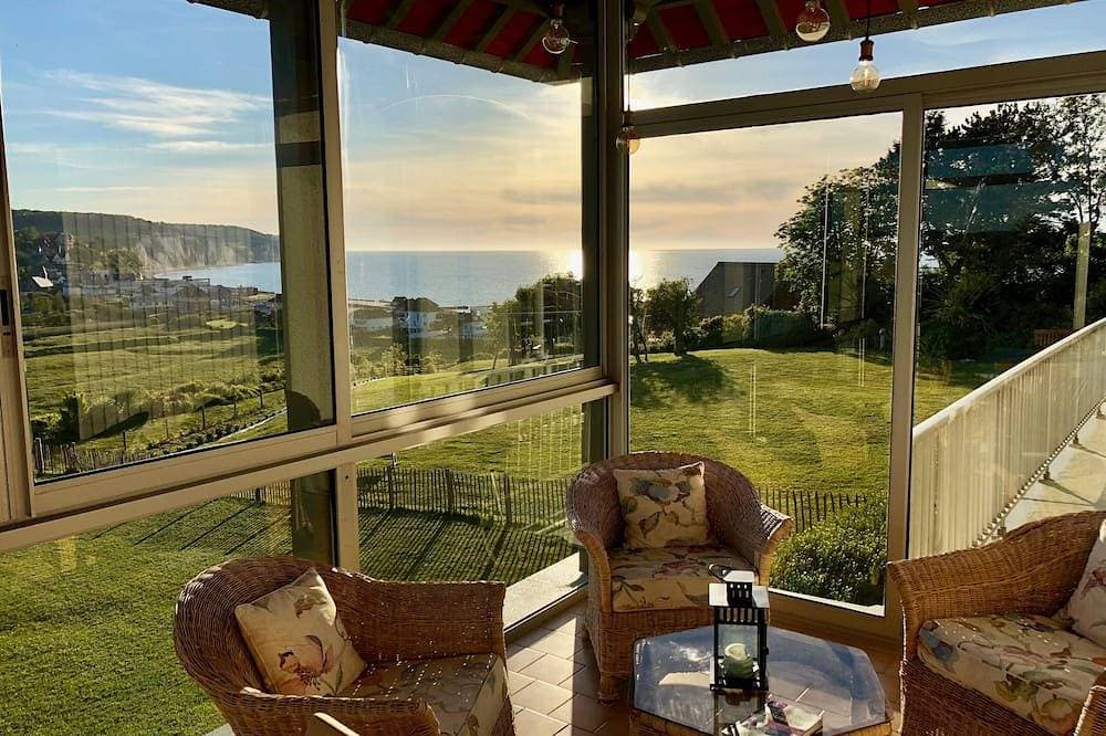 Foto 7 von 30: Grand-Duplex ****, Meerblick, 5 Schlafzimmer, Bettwäsche, privaten Garten