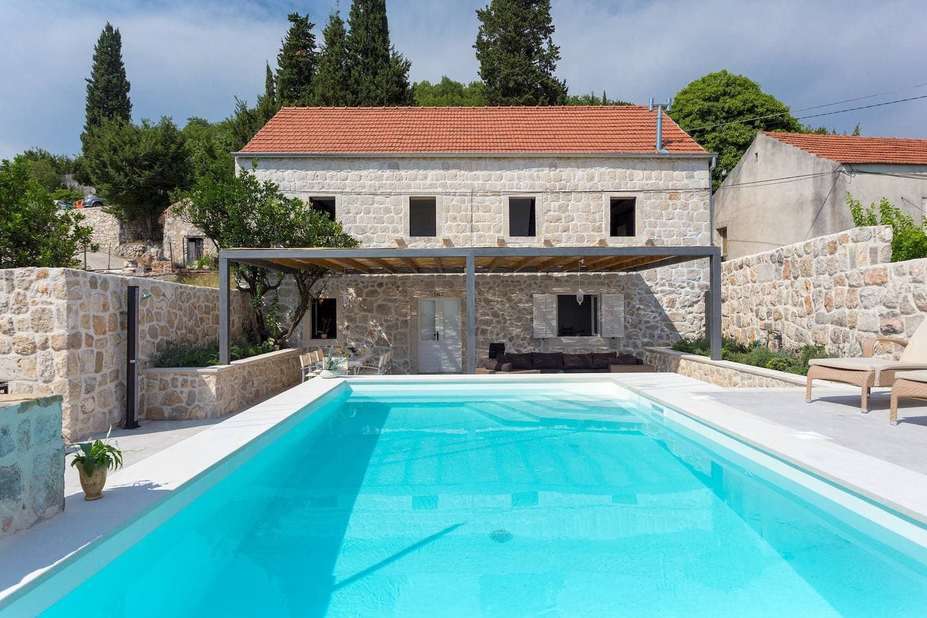Foto 3 von 43: Villa für 7 Personen mit Meerblick