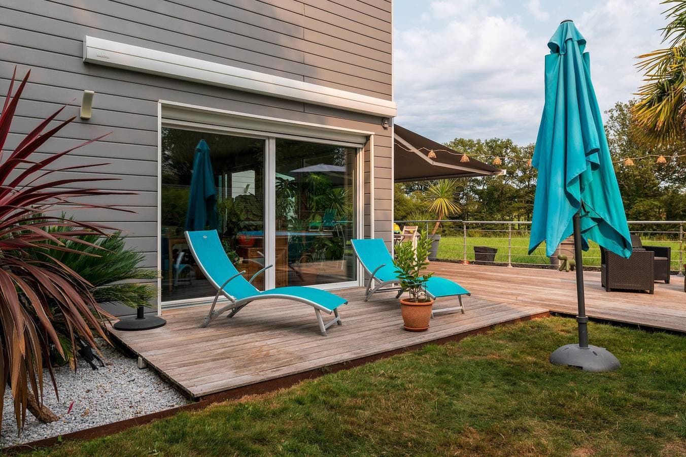 Foto 11 von 28: Zimmer 'Houat' mit gemeinsamer Terrasse, WLAN und Klimaanlage