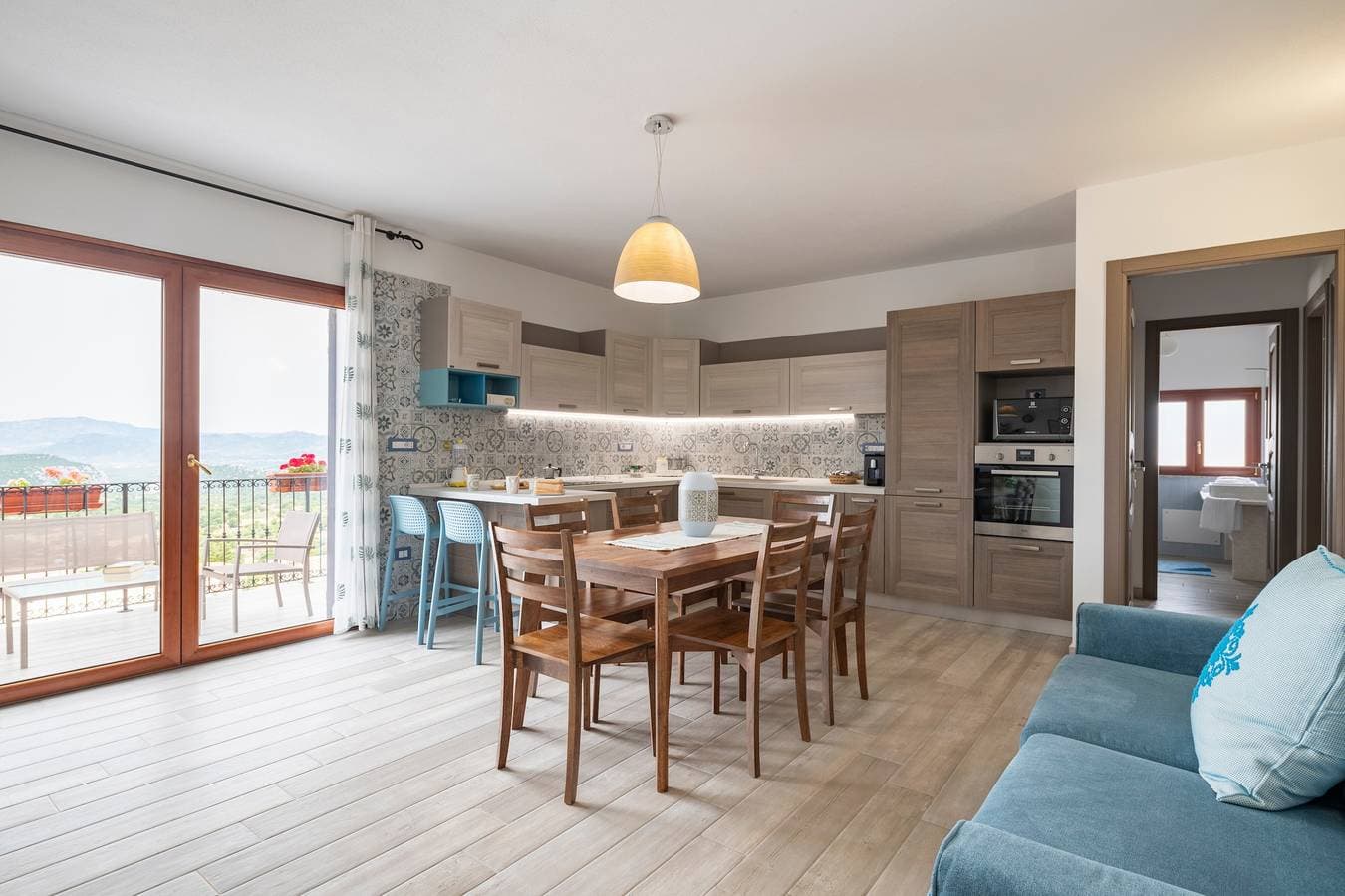 Foto 6 von 24: Ferienwohnung 'Dolcecasa' mit Bergblick, privater Terrasse und WLAN
