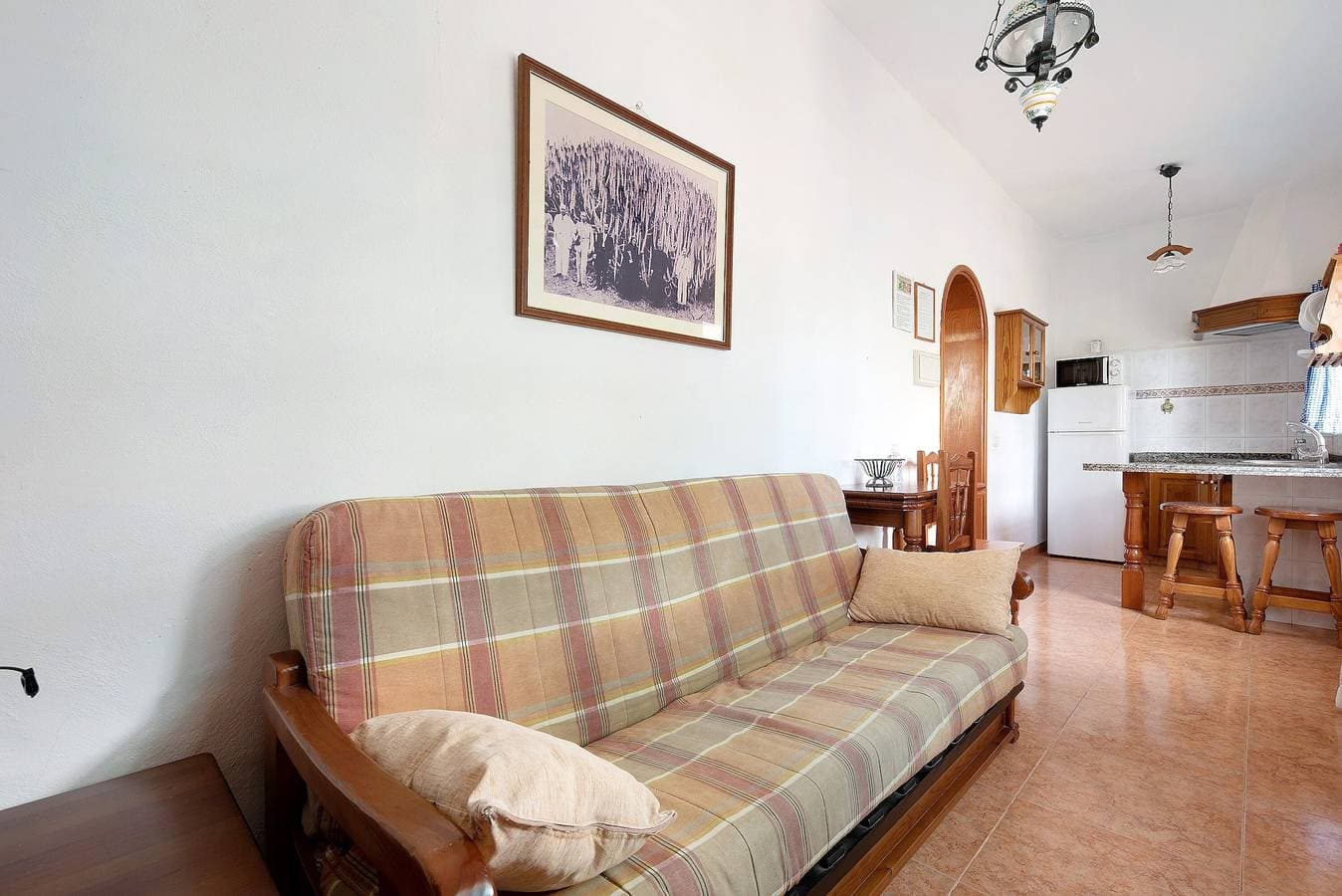 Foto 10 von 29: Haustierfreundliches 'Casa El Cardon B1' mit Meer- und Bergblick, Terrasse und WLAN