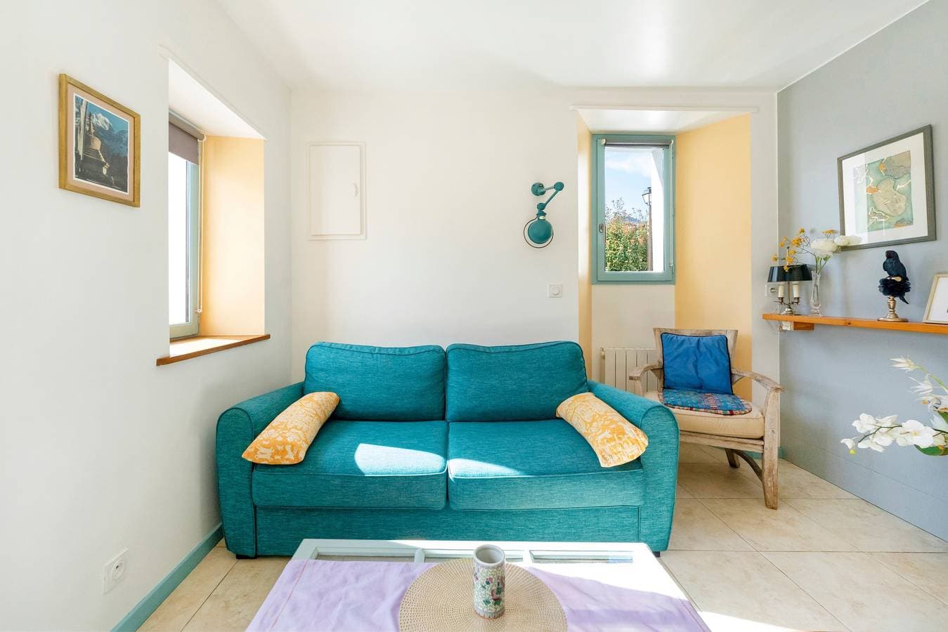 Foto 3 von 21: Appartement „Gîte à Sare“ mit Bergblick, privater Terrasse und WLAN