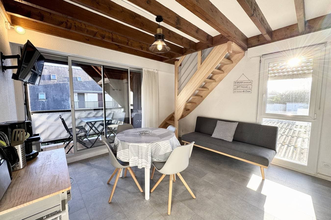 Foto 5 von 21: Ferienwohnung für 4 Personen mit Balkon
