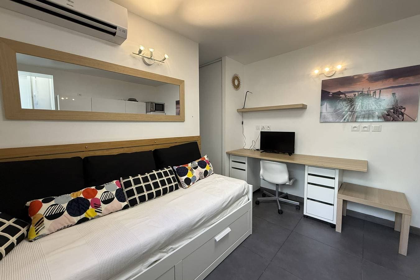 Foto 12 von 23: Studio für 2 Personen mit Terrasse