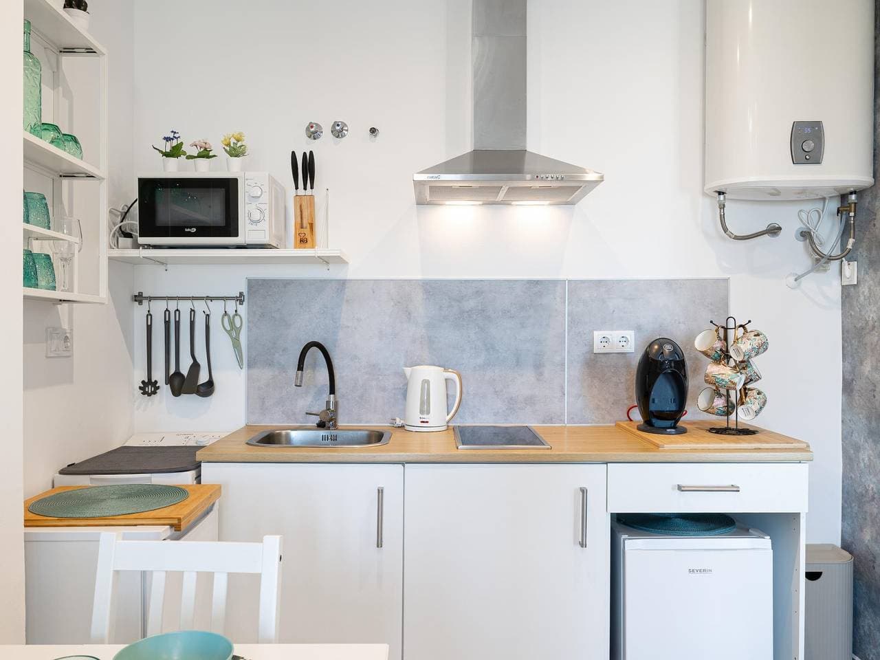 Foto 12 von 26: Ferienwohnung für 3 Personen mit Meerblick