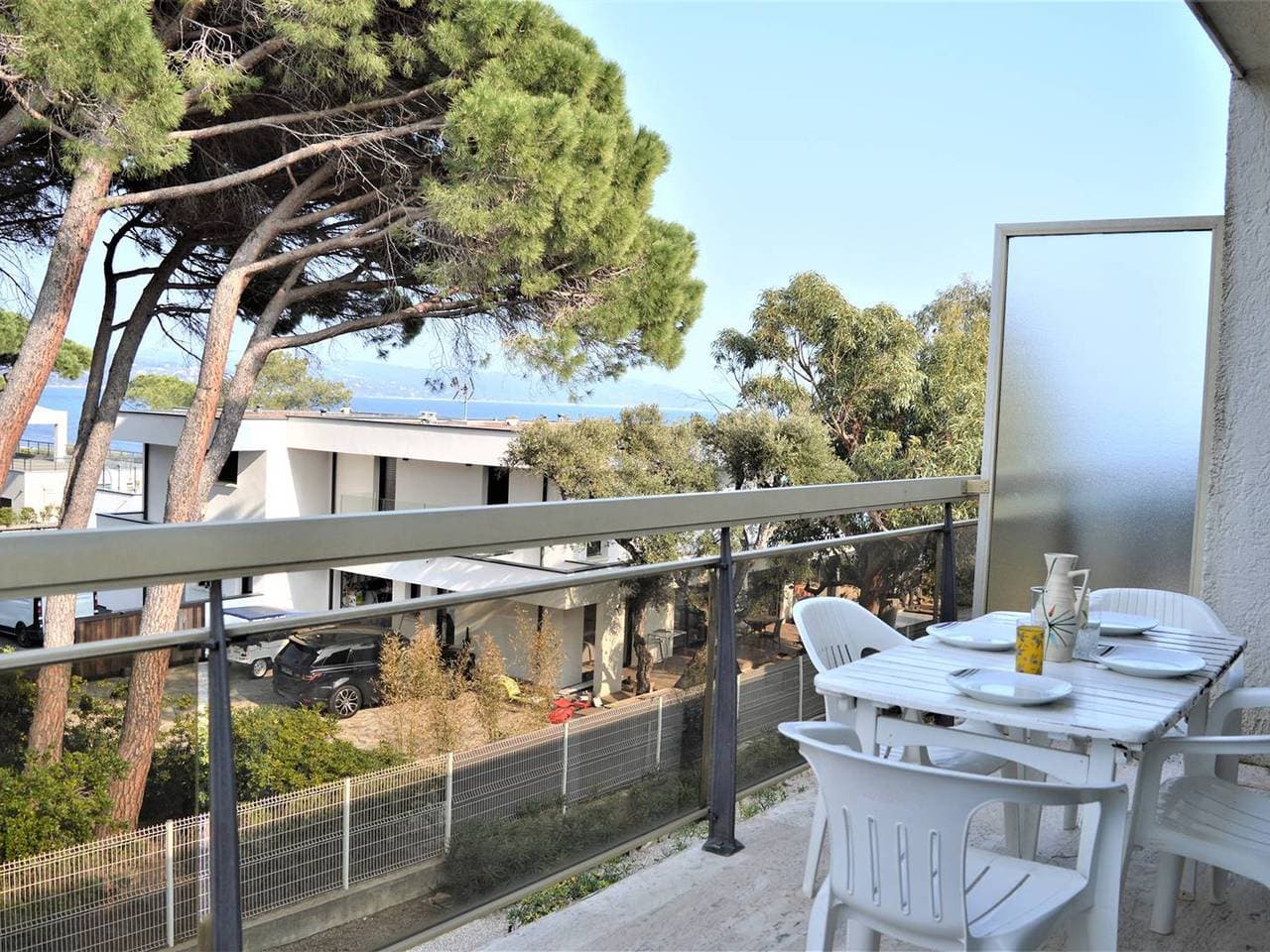 Meerblick-Studio in Cavalaire mit Klimaanlage und Parkplatz 1