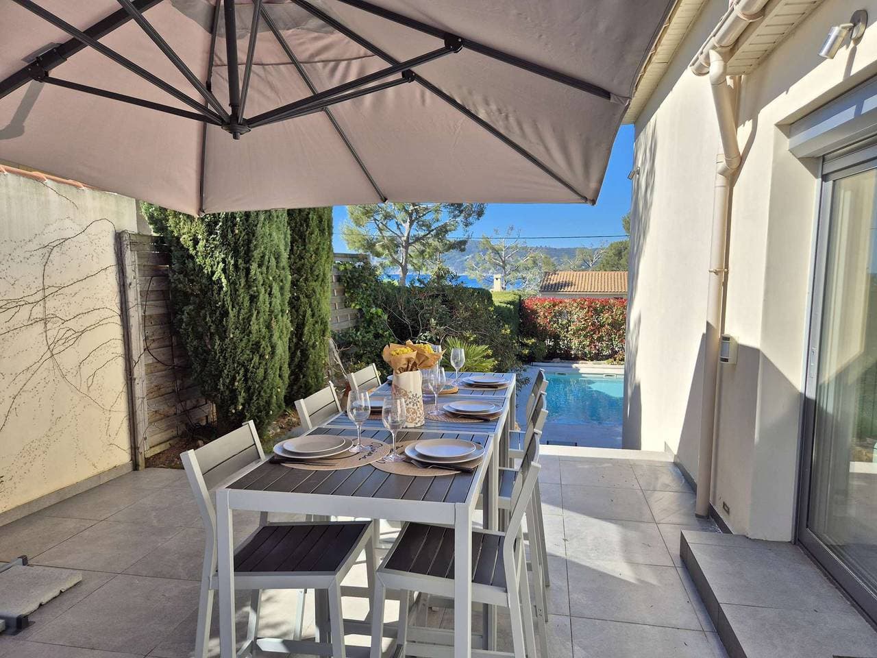 Foto 5 von 31: Villa für 7 Personen mit Pool