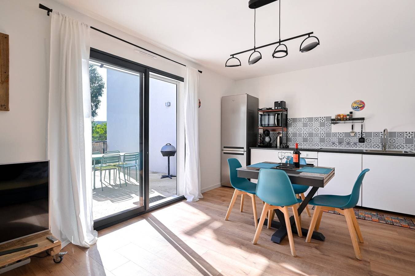 Foto 6 von 32: Appartement Le Cocoon mit Terrasse in Einfamilienhaus