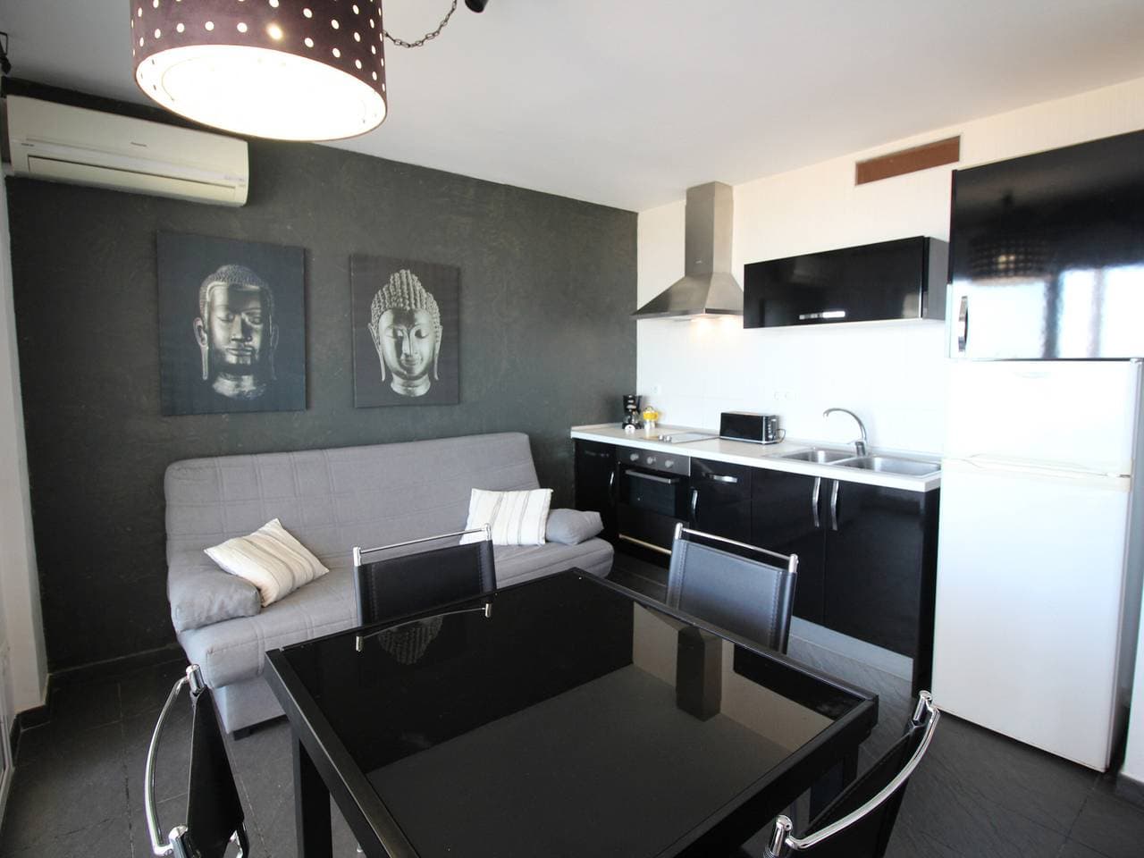 Foto 11 von 30: Strandnähe Studio in Empuriabrava, 3 Pers., Haustiere Erlaubt, Klimaanlage