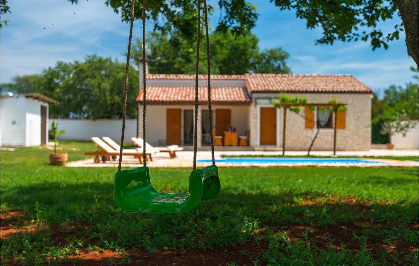 Foto 10 von 47: Gemütliche 1-Zimmer-Wohnung mit Pool, WLAN und Parkplatz in der Nähe der Küste von Ližnjan