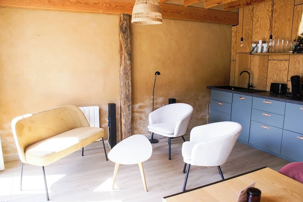 Foto 13 von 21: Oude Schuur Omgetoverd tot Moderne Gîte