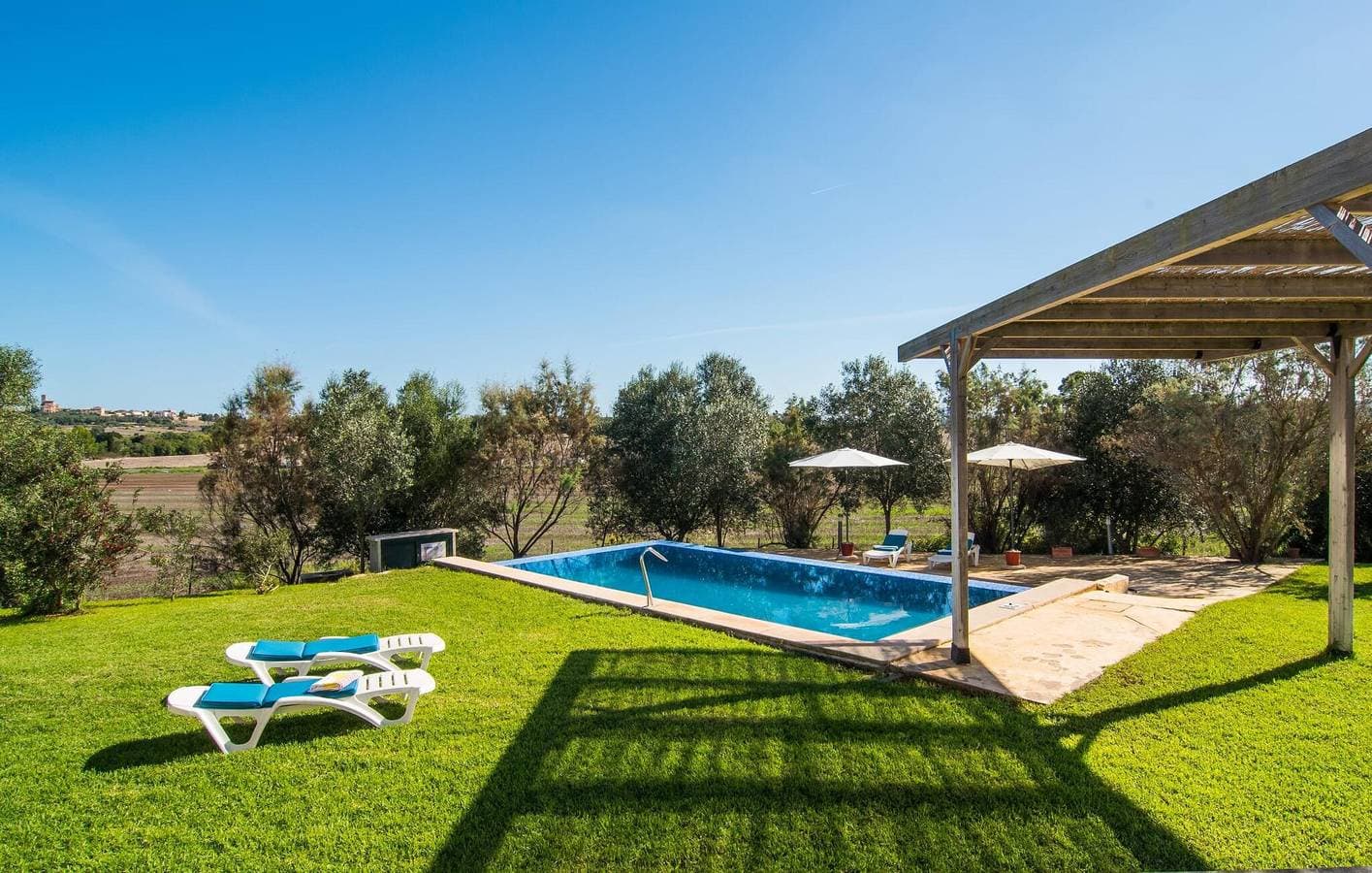 Foto 6 von 51: Gemütliche Wohnung mit Terrasse, Pool & AC in der Nähe von Ariany