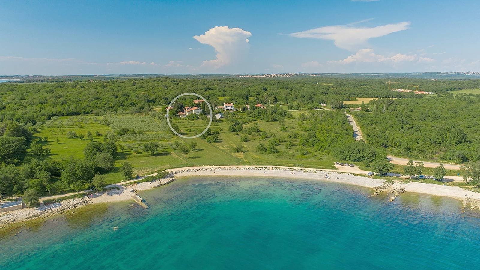 Apartment Saladinka III für 4 Personen mit Meerblick, in Strandnähe
 1