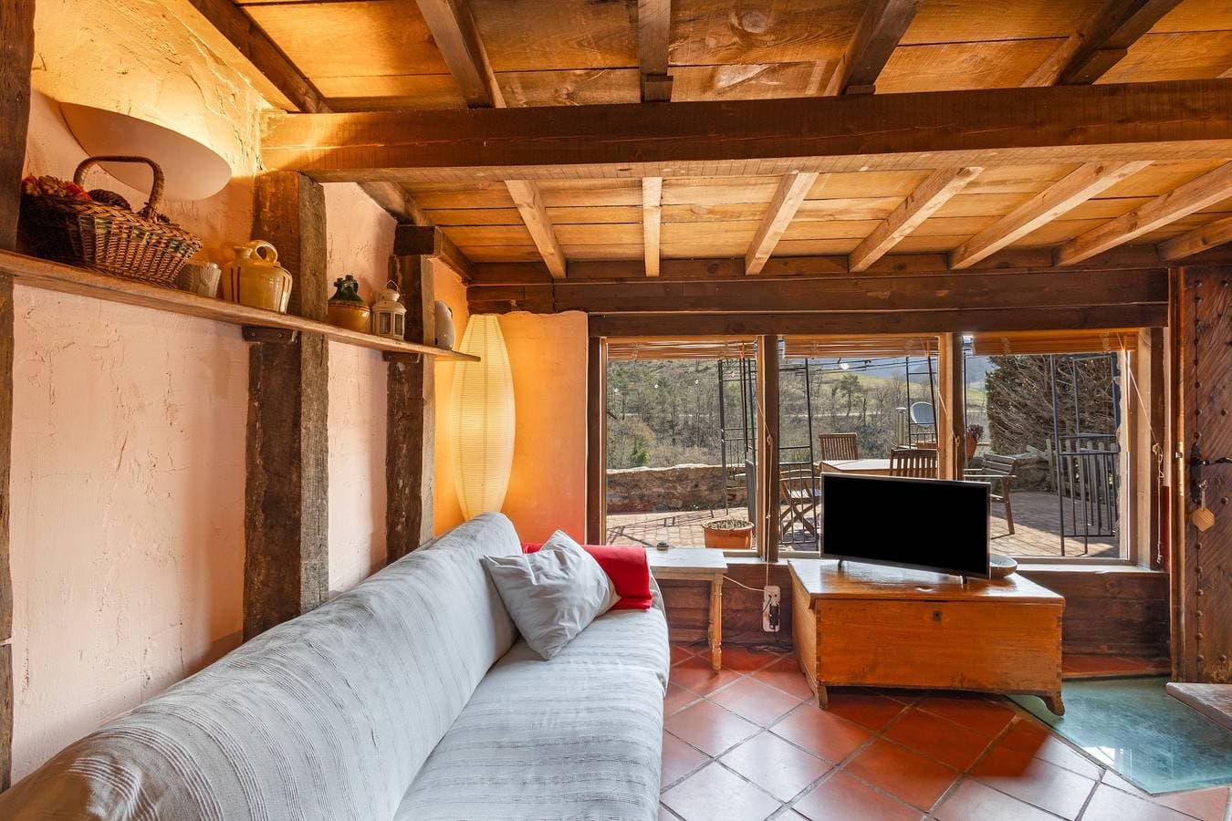 Foto 6 von 38: Ferienhaus "Galliner, El Reixac Casa Rural" mit Bergblick, Gemeinschaftspool und WLAN