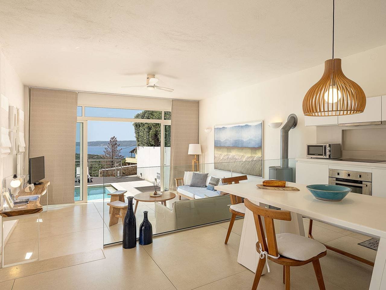 Foto 10 von 26: Adeste Seaview Villa II Free Heated Pool,900m sea
