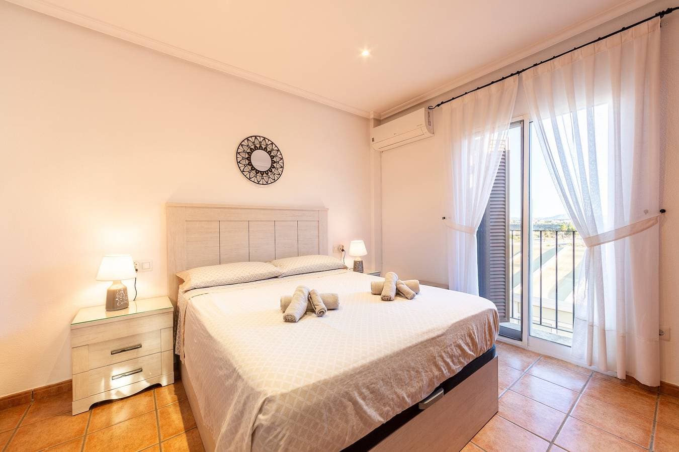 Foto 9 von 24: Ferienwohnung 'Al Andalus Residencial Vera Playa 2' mit Gemeinschaftspool, Wi-Fi und Klimaanlage