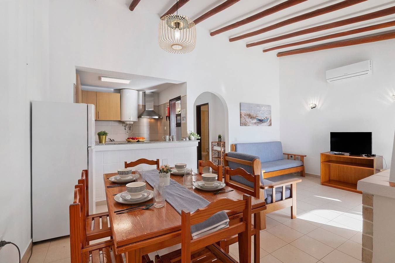 Foto 7 von 26: Apartment 'Moradia Das Gaivotas 6' mit Gemeinschaftspool, Garten und Balkon
