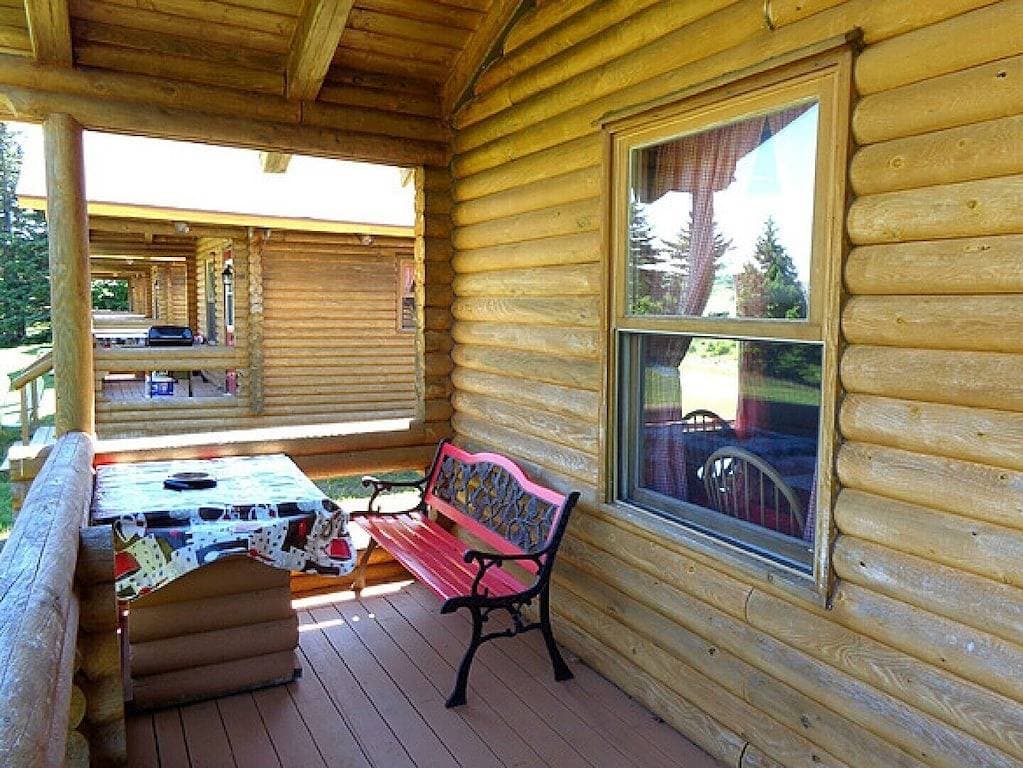 Foto 9 von 34: Cajun Cedar Log Cottages 1 Zim. - Kap-Breton-Einheit 3