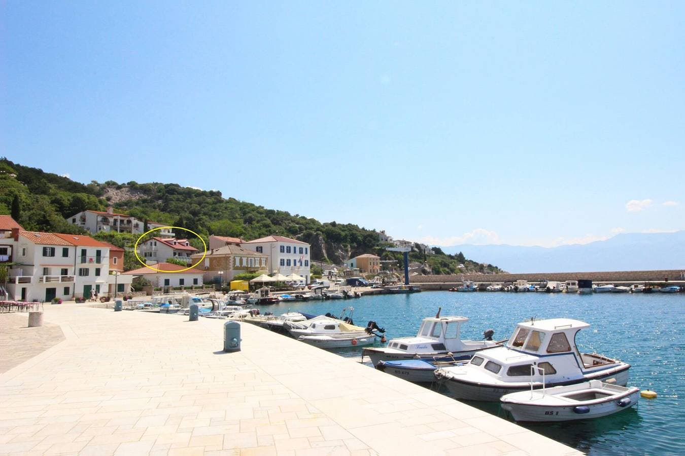 Apartment Cubranic S. Senj - im Hafen, nahe dem Meer 1