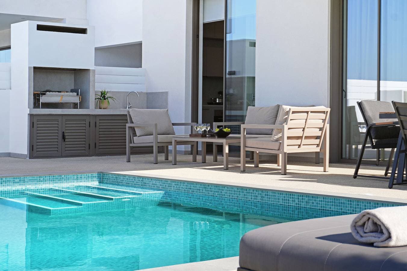 Foto 13 von 37: Villa für 7 Personen mit Garten