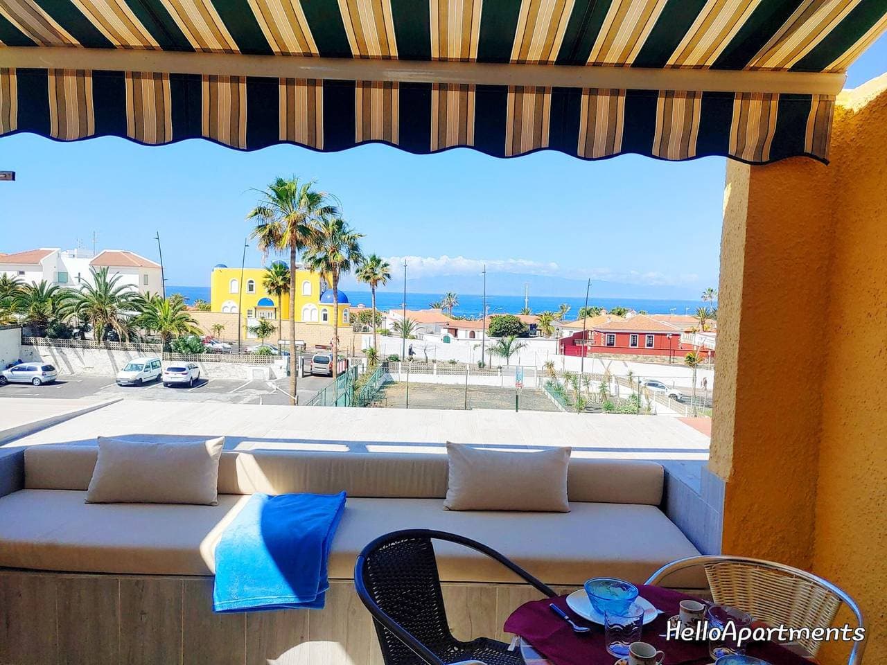 Foto 2 von 25: Charmantes modernes Apartment mit Terrasse und Pool in Playa de La Arena